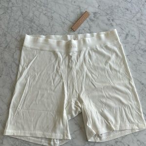 Skims Soft Lounge Boxer Marble White Size Medium M
